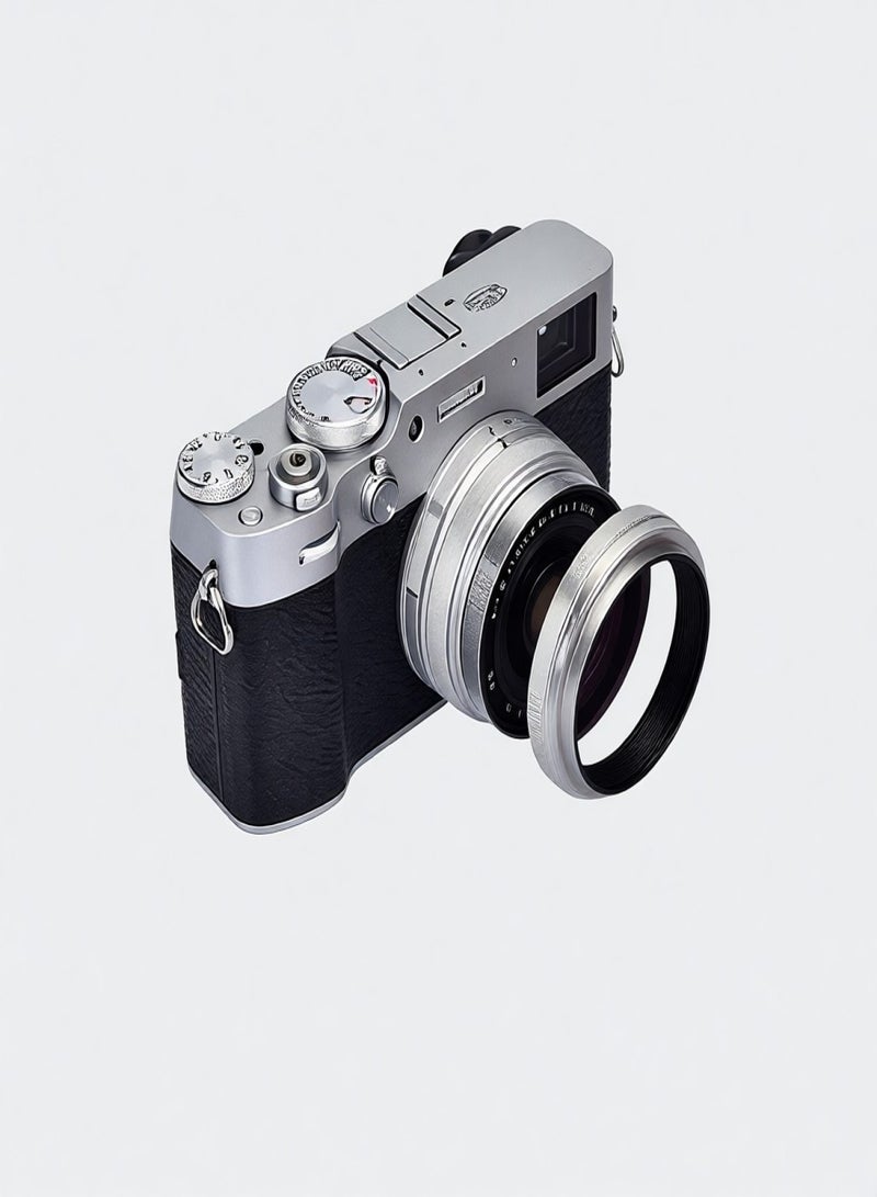 PRO TANLE Square Metal Lens Hood Replacement for Fujifilm Fuji X100VI Camera accessories Magnetic Installation - Image 5